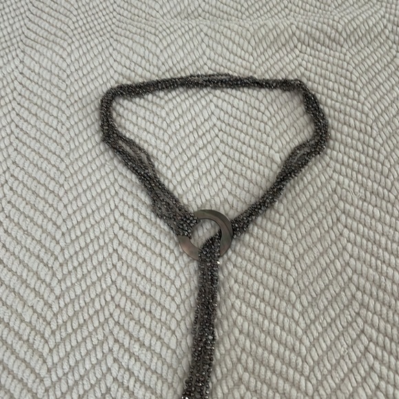 Marco Island Marriott shell and bead lariat necklace or belt accessory - Picture 2 of 5